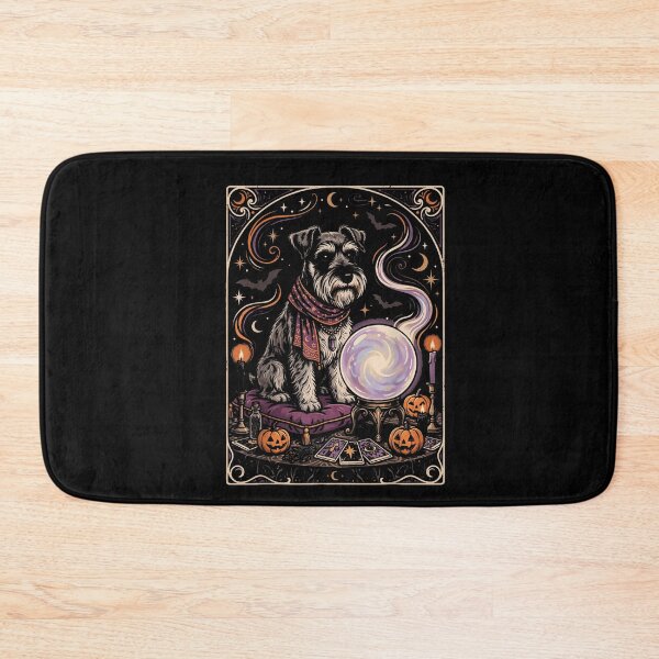 Item preview, Mystical Schnauzer Fortune Teller Halloween Tarot designed and sold by VioletNance.