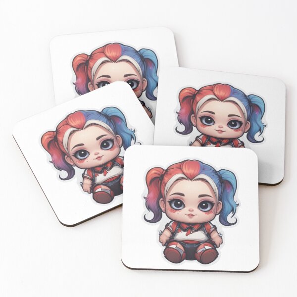 Item preview, Cute Chibi Baby Harley Quinn designed and sold by Creepy Princess Creations.