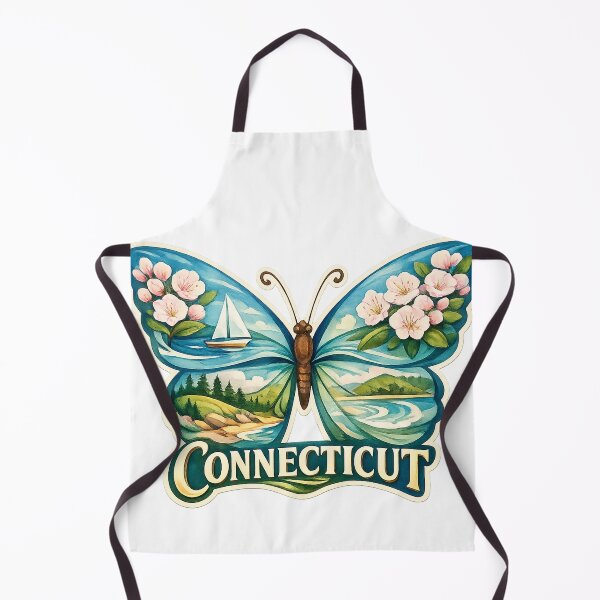 Artikelvorschau, Connecticut State Soul Butterfly entworfen und verkauft von Whimspired By Paxx.