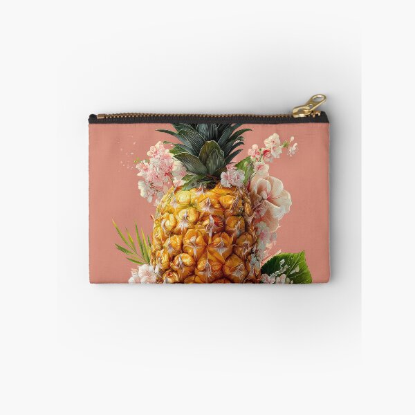 Item preview, Pineapple Tropical Fruits and Flowers designed and sold by Grafititee.