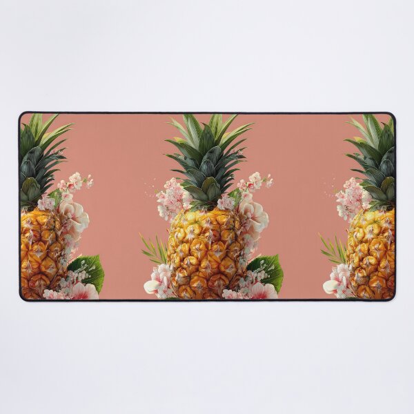 Item preview, Pineapple Tropical Fruits and Flowers designed and sold by Grafititee.