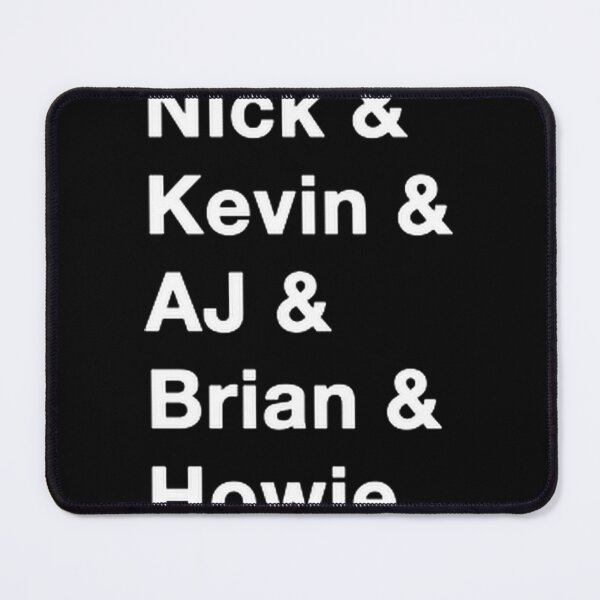 Item preview, Backstreet Boys Names White | Limited Edition designed and sold by TSporT01.