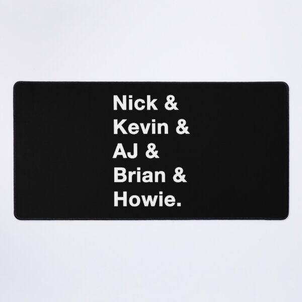 Item preview, Backstreet Boys Names White | Limited Edition designed and sold by TSporT01.