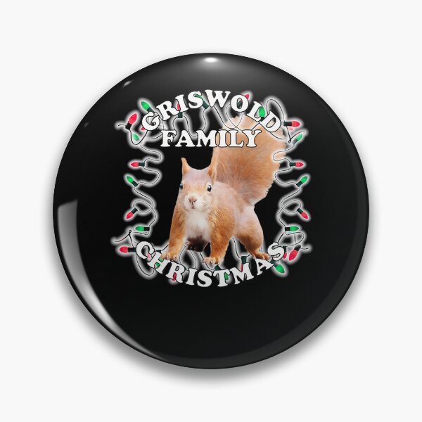Item preview, Fluffy Red Squirrel Surrounded by Festive Christmas Lights designed and sold by Tushar Mone.