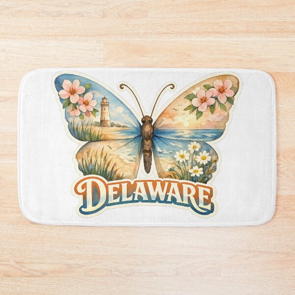 Item preview, Delaware State Soul Butterfly designed and sold by Whimspired By Paxx.