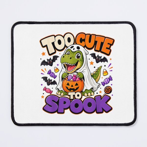 Item preview, Too Cute to Spook Dinosaur Halloween Costume designed and sold by VioletNance.