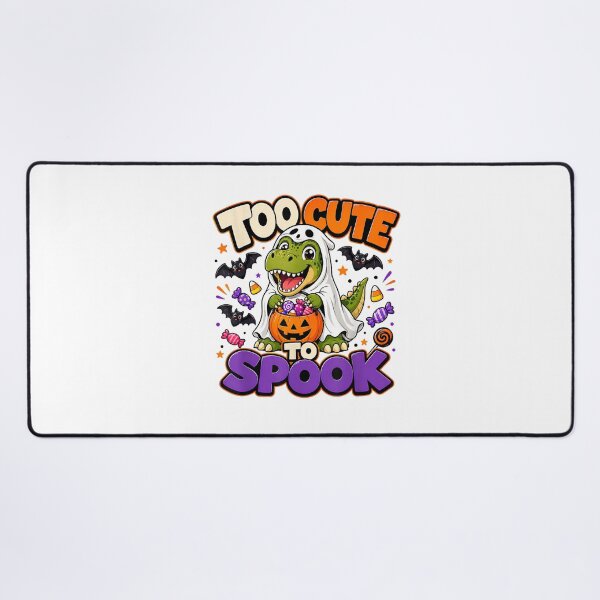 Item preview, Too Cute to Spook Dinosaur Halloween Costume designed and sold by VioletNance.