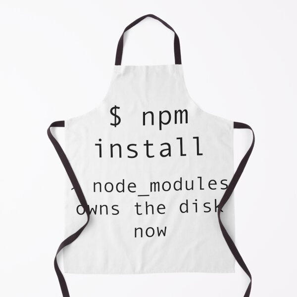 Item preview, npm install node_modules Owns the Disk Shirt designed and sold by Power Designs.