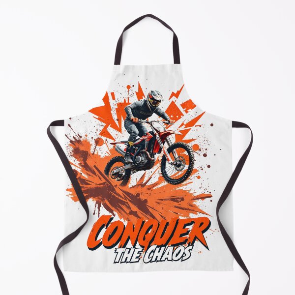 Item preview, Dynamic Hard Enduro Motorcycle Jumping Action Splatter Paint Illustration designed and sold by RevUpDesign.