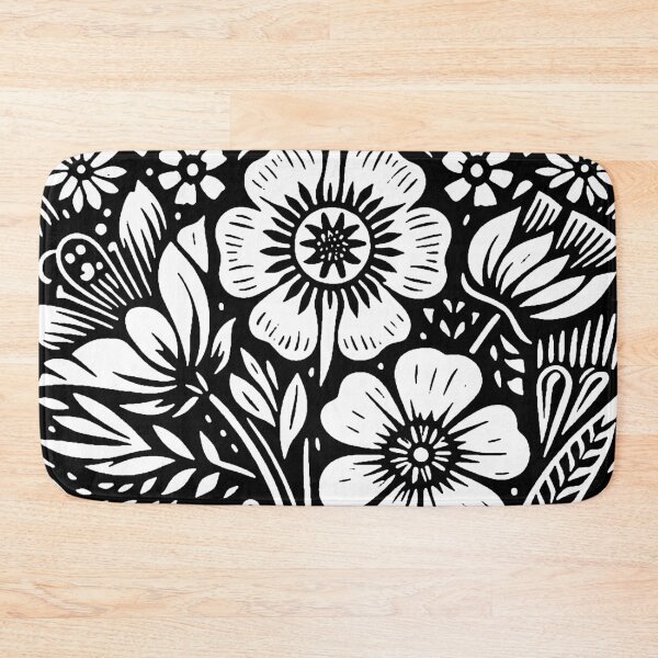 Item preview, Folk Flowers designed and sold by ViaARTfactory.