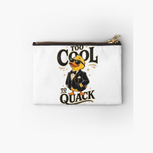 Item preview, Too Cool to Quack – Stylish Yellow Duck designed and sold by Cavalier-org.