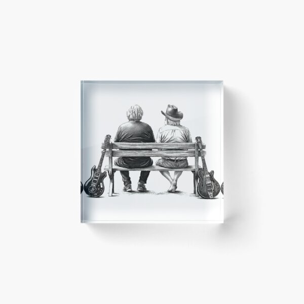 Item preview, Always A hoot Jerry Garcia & Bob Weir Art T-Shirt designed and sold by SaulBlick.