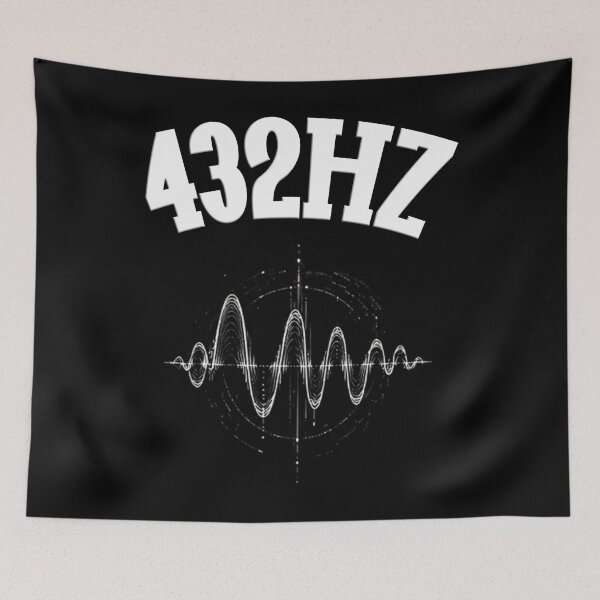 Item preview, 432Hz Healing Frequency Sound Wave Solfeggio Tuning 432 Hz Natural Frequency Soundwave Cymatics Meditation  designed and sold by Jt41.