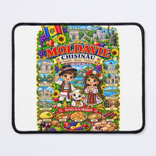 Item preview, Moldova Chișinău – Kawaii Journey, Moldovan Traditions and Flavors of Moldova designed and sold by Cifi64.