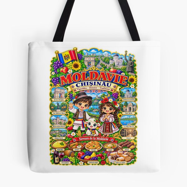 Item preview, Moldova Chișinău – Kawaii Journey, Moldovan Traditions and Flavors of Moldova designed and sold by Cifi64.