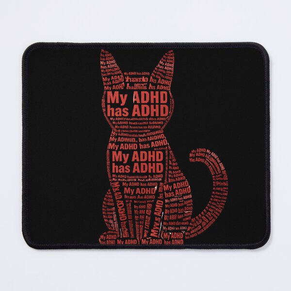 Item preview, My ADHD has ADHD Funny ADHD Cat designed and sold by T-version.