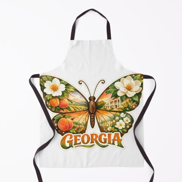 Artikelvorschau, Georgia State Soul Butterfly entworfen und verkauft von Whimspired By Paxx.