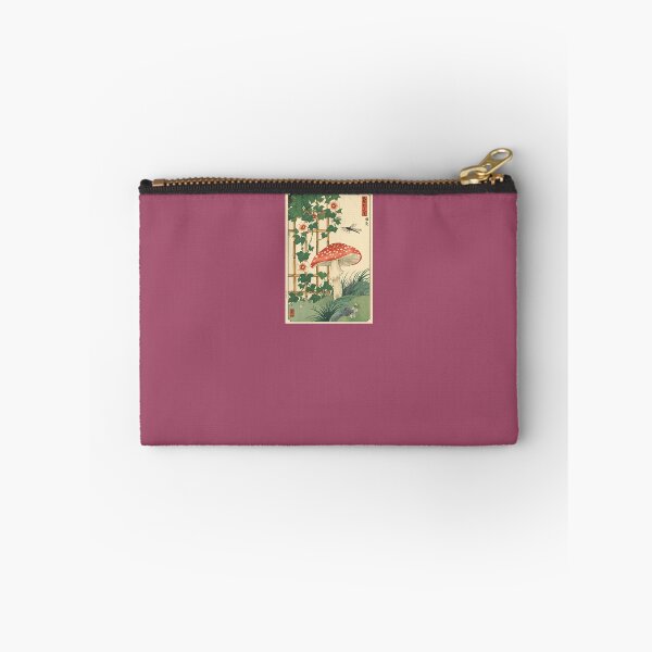 Item preview, Ukiyo-e Fly Agaric & Morning Glory Trellis designed and sold by derideriworks.