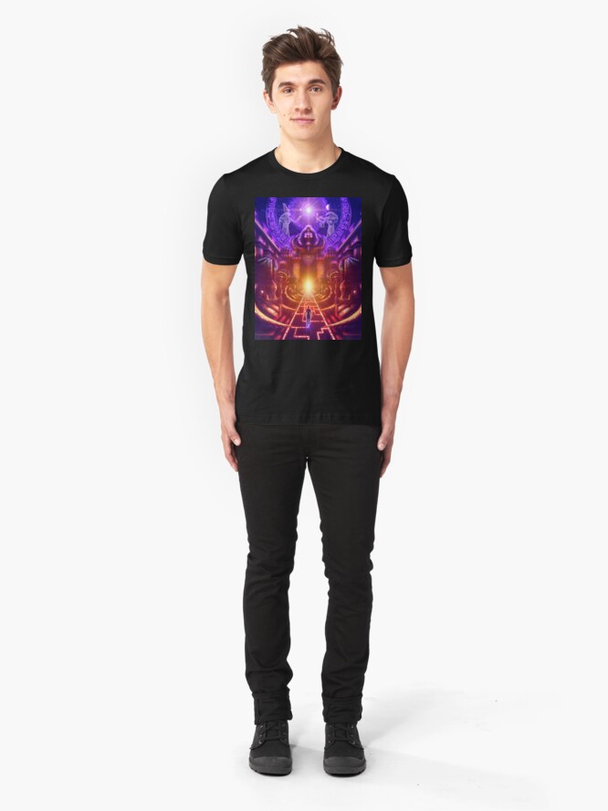 Alternate view of "The Key is within" Slim Fit T-Shirt