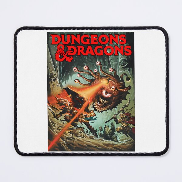 Item preview, Classic Dungeons Dragons Design (Red Text) designed and sold by pinjutsushops.