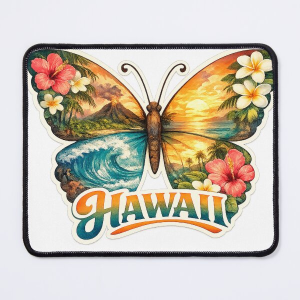 Item preview, Hawaii State Soul Butterfly designed and sold by Whimspired By Paxx.