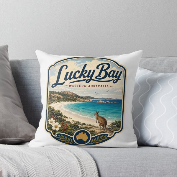 Item preview, Lucky Bay, Australia Occidental designed and sold by PamLeeDesign.