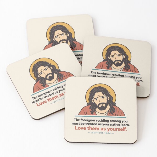 Item preview, Disappointed Jesus – Love Them as Yourself – Leviticus 19:34 designed and sold by KungPowUnicorn.