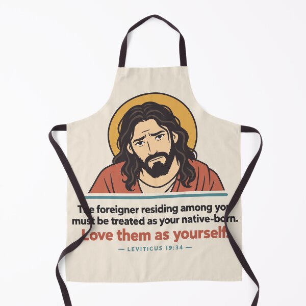 Item preview, Disappointed Jesus – Love Them as Yourself – Leviticus 19:34 designed and sold by KungPowUnicorn.