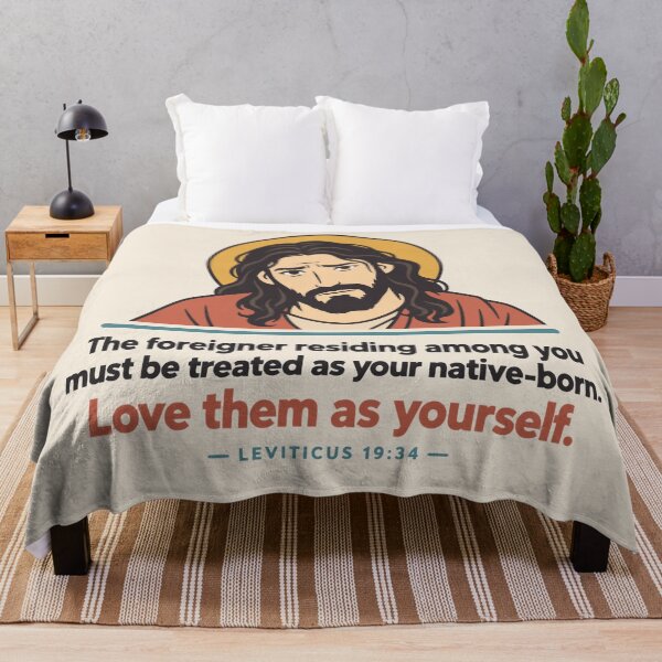 Item preview, Disappointed Jesus – Love Them as Yourself – Leviticus 19:34 designed and sold by KungPowUnicorn.