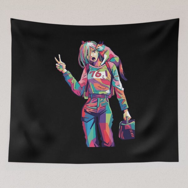 Item preview, Power Chainsaw Man Pop Art designed and sold by zaidanfr66.