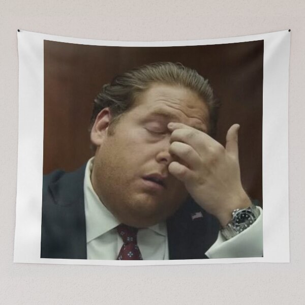 Item preview, Jonah Hill meme designed and sold by RedVelvetUtd.