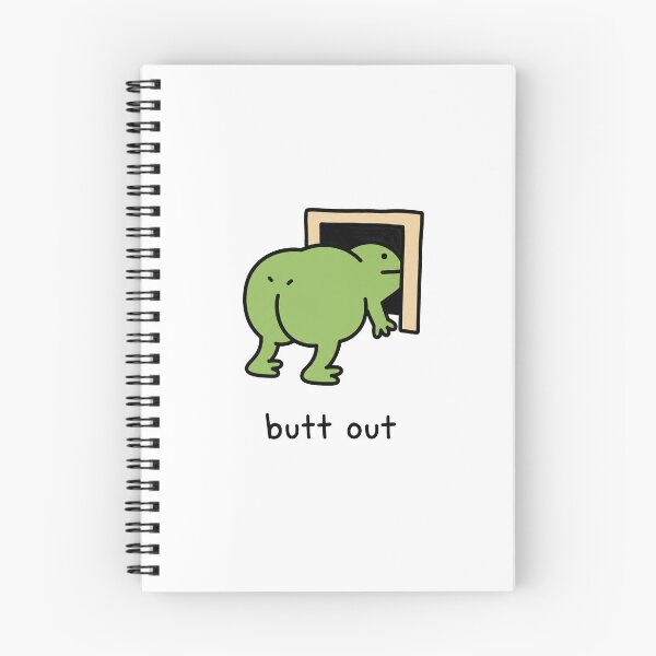 Item preview, Funny Frog Butt Out Meme Cute Frog designed and sold by MonkiFlipp.