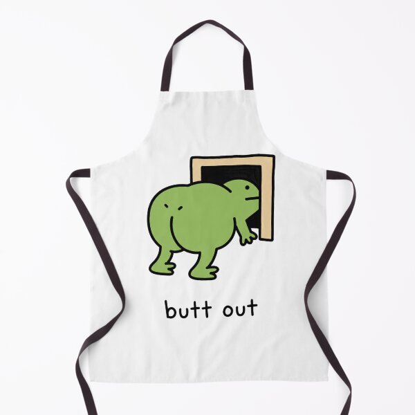Item preview, Funny Frog Butt Out Meme Cute Frog designed and sold by MonkiFlipp.