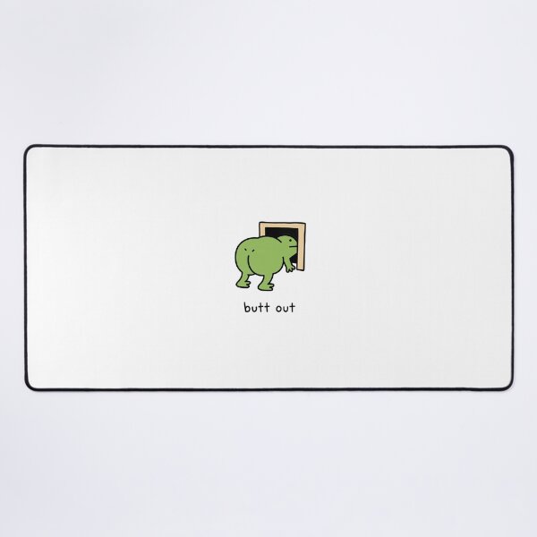 Item preview, Funny Frog Butt Out Meme Cute Frog designed and sold by MonkiFlipp.