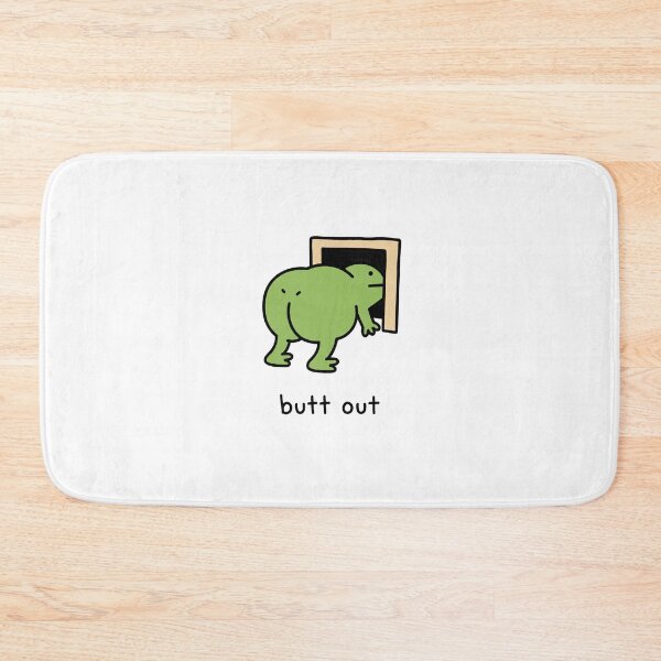 Item preview, Funny Frog Butt Out Meme Cute Frog designed and sold by MonkiFlipp.