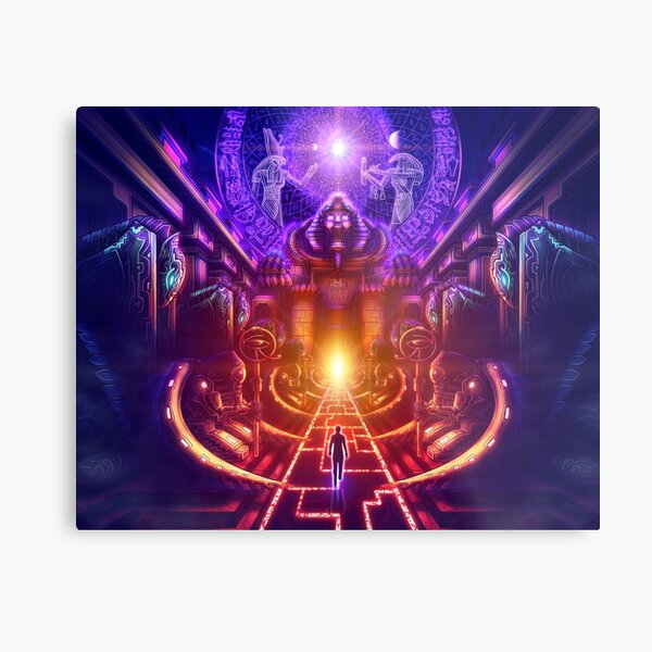 "The Key is within" Metal Print