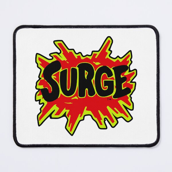 Item preview, Surge Vintage Retro Comic Book Energy Soda Logo designed and sold by mseopr.