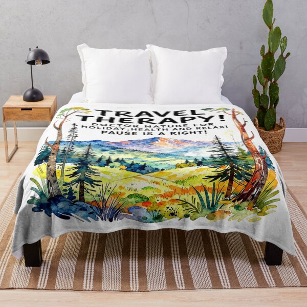 Item preview, Nature Holiday Needs Motivational quote TRAVEL THERAPY! DOCTOR NATURE FOR HOLIDAY,HEALTH AND RELAX! PAUSE IS A RIGHT! designed and sold by Giulivo Store Graphic.