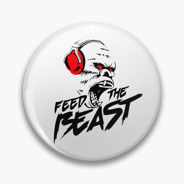 Item preview, Feed The Beast Gorilla Gaming and Fitness Design designed and sold by Shopeon Designs.