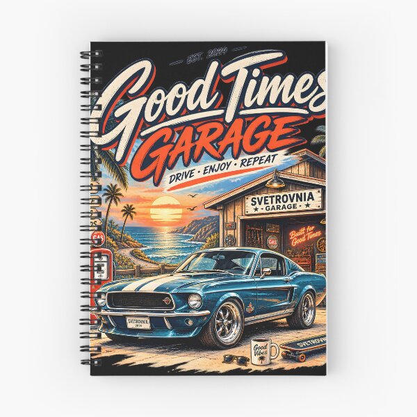 Item preview, Good Times Garage designed and sold by Svetrovnia - Street Style.