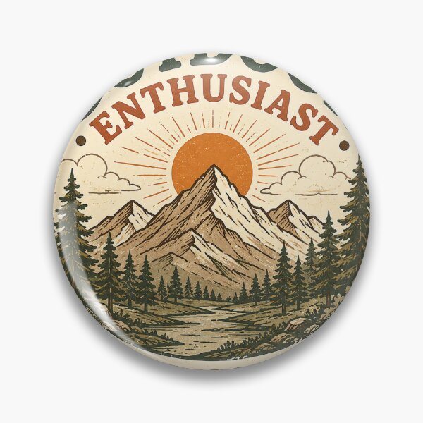 Item preview, Outdoor Enthusiast Inside My House Retro Mountain designed and sold by InkcredibleNG.