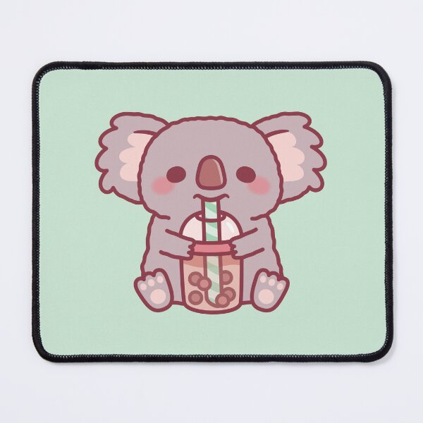 Item preview, Cute Koala Bear Drinking Boba Tea designed and sold by rustydoodle.