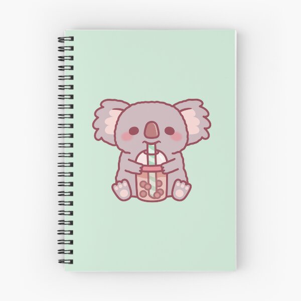 Item preview, Cute Koala Bear Drinking Boba Tea designed and sold by rustydoodle.