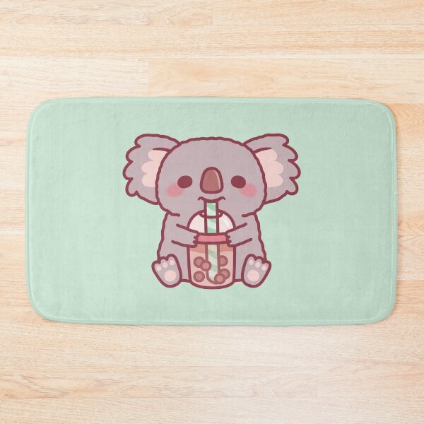 Item preview, Cute Koala Bear Drinking Boba Tea designed and sold by rustydoodle.