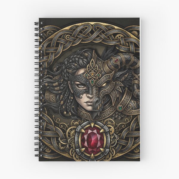 Item preview, The Mask of the Fate Shifter – Celtic Steampunk Warrior designed and sold by nicky2342.