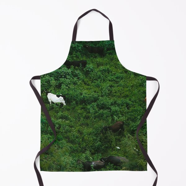 Item preview, cows grazing a lush green field designed and sold by studio-ladybug.