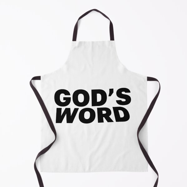 Item preview, God's Word – Christian Faith Typography T-Shirt Design designed and sold by CrossCrafted.