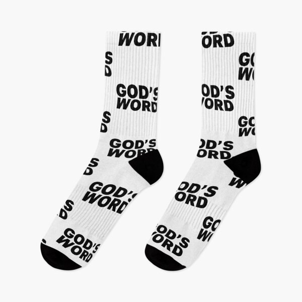 Item preview, God's Word – Christian Faith Typography T-Shirt Design designed and sold by CrossCrafted.