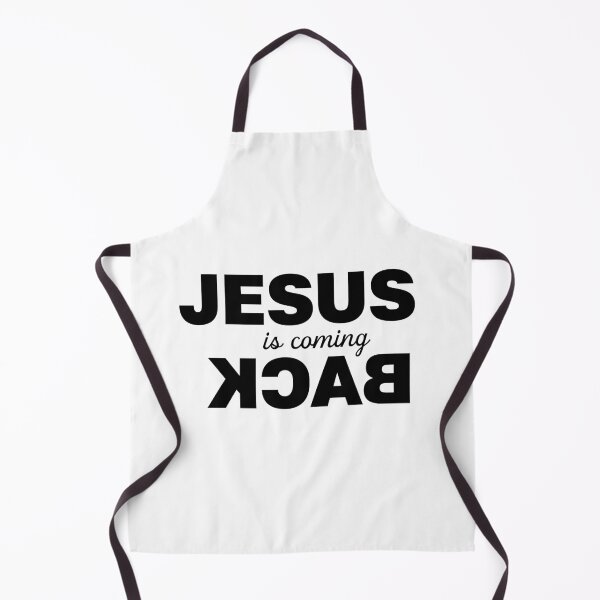 Item preview, Jesus Is Coming Back – Christian Faith Typography T-Shirt Design designed and sold by CrossCrafted.