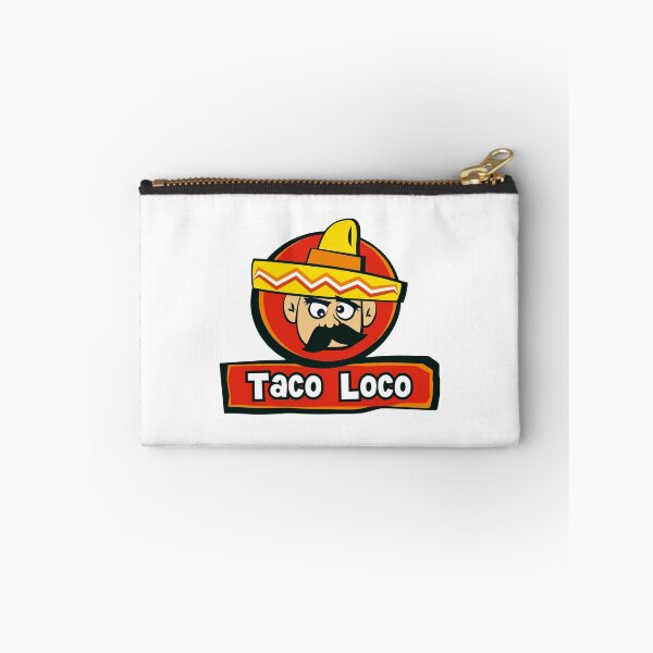 Item preview, Taco Loco Funny Sombrero Mexican Food Mascot Logo designed and sold by mseopr.